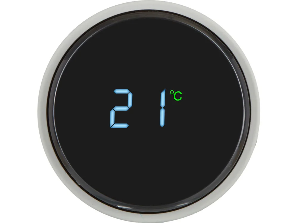 Вакуумный термос «Module X» с индикатором температуры, 500 мл, тубус, серый Cool grey 7C