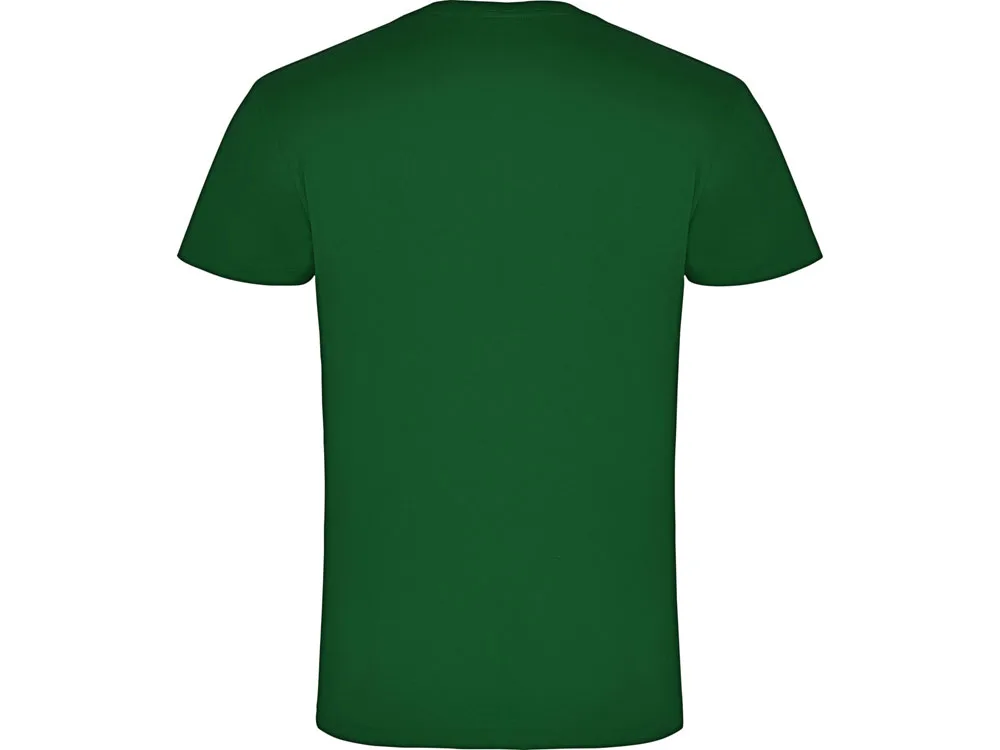 Футболка "Samoyedo" мужская, бутылочный зеленый
