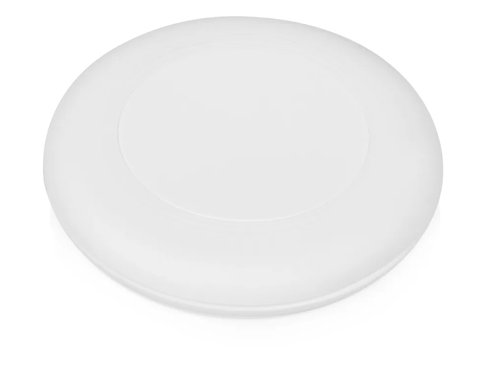 Беспроводное зарядное устройство со встроенным кабелем 2-в-1 "Disc", белый
