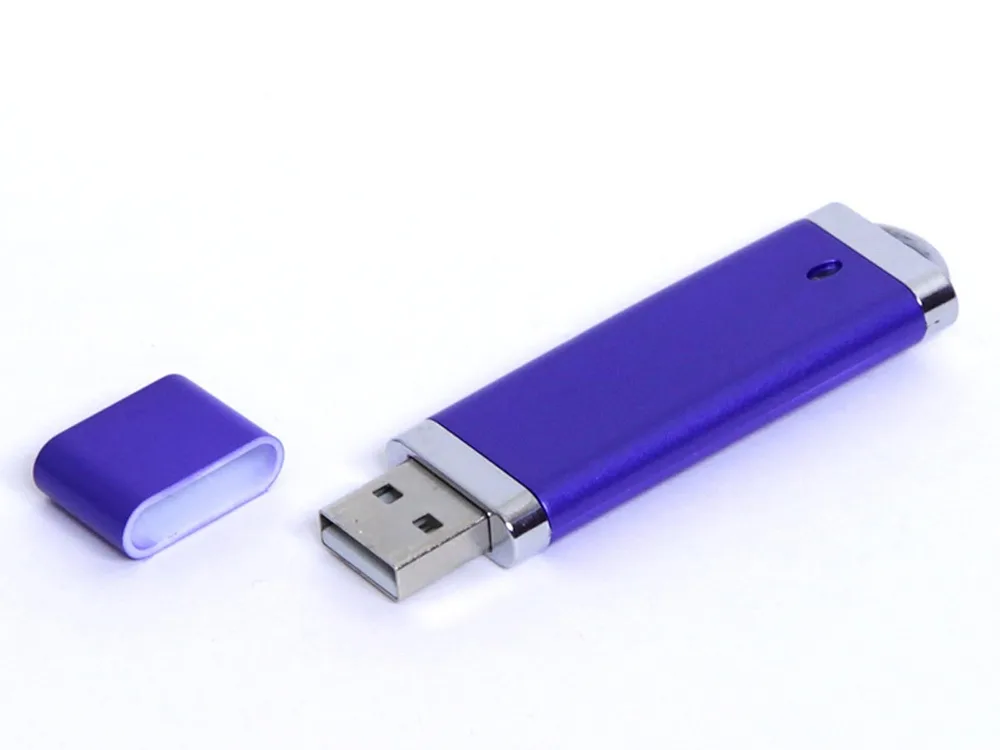 USB-флешка промо на 128 Гб прямоугольной классической формы