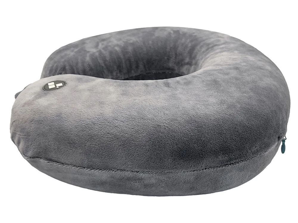 Подушка для путешествий с эффектом памяти Мемо "Drowsy" Grey