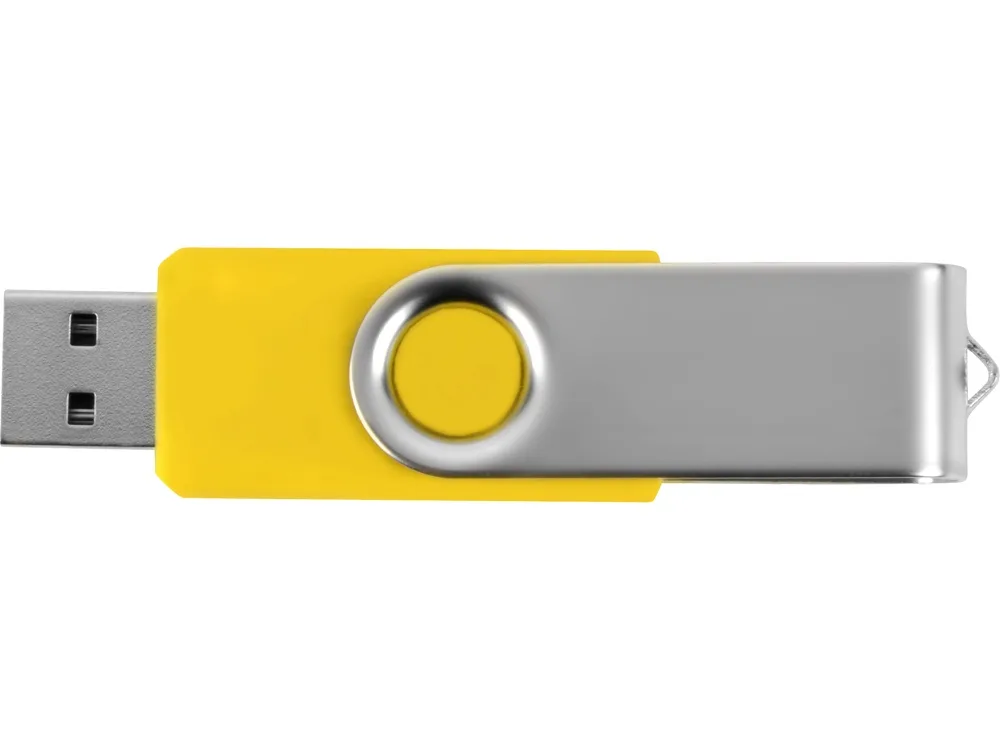 Флеш-карта USB 2.0 16 ГБ «Квебек», желтый