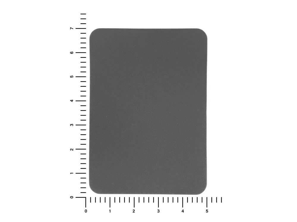 ПАТЧ ПРЯМОУГОЛНЫЙ nubuk (серый) 5,0 х 7,0 см
