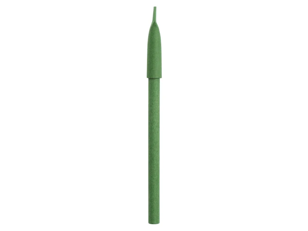 Вечный карандаш из переработанной бумаги "Recycled pencil", зеленый классический