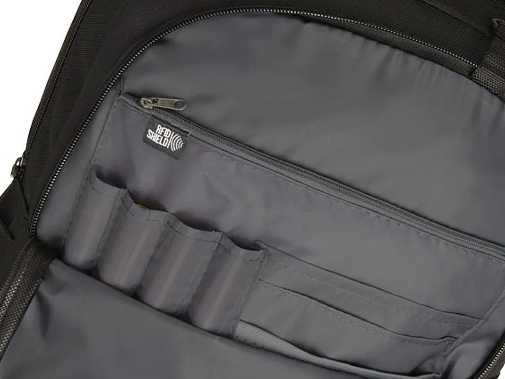 Рюкзак Ravy для ноутбука 15.6" с защитой RFID, черный