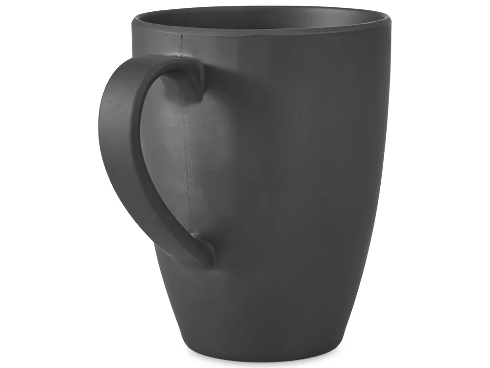 Кружка "Grain" из натуральных волокон, черный