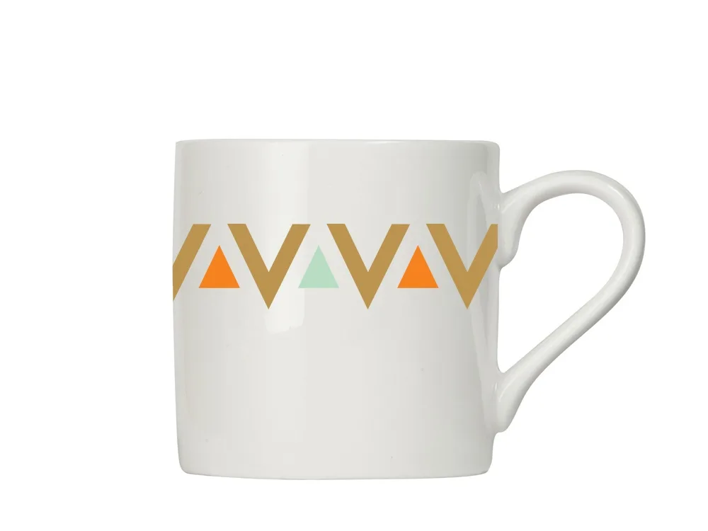 Кофейная пара прямой формы Espresso, 100мл, белый