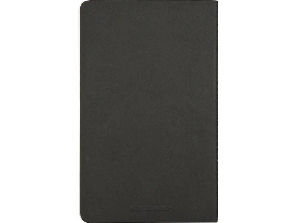 Записная книжка Moleskine Cahier (нелинованный, 3 шт.), Large (13х21см), черный