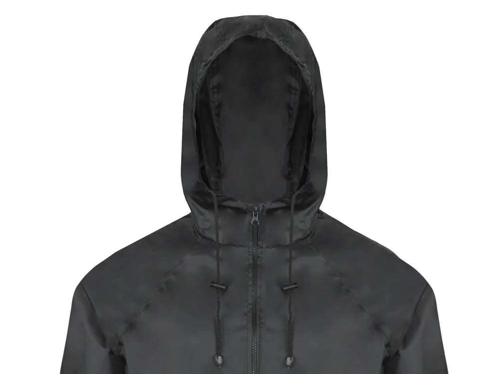 Дождевик «Parka» унисекс, черный
