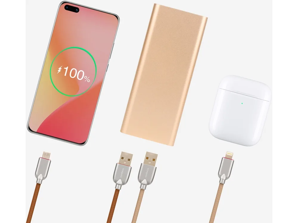 Внешний аккумулятор Rombica NEO AZ220G Quick, 22000 mAh, золотистый