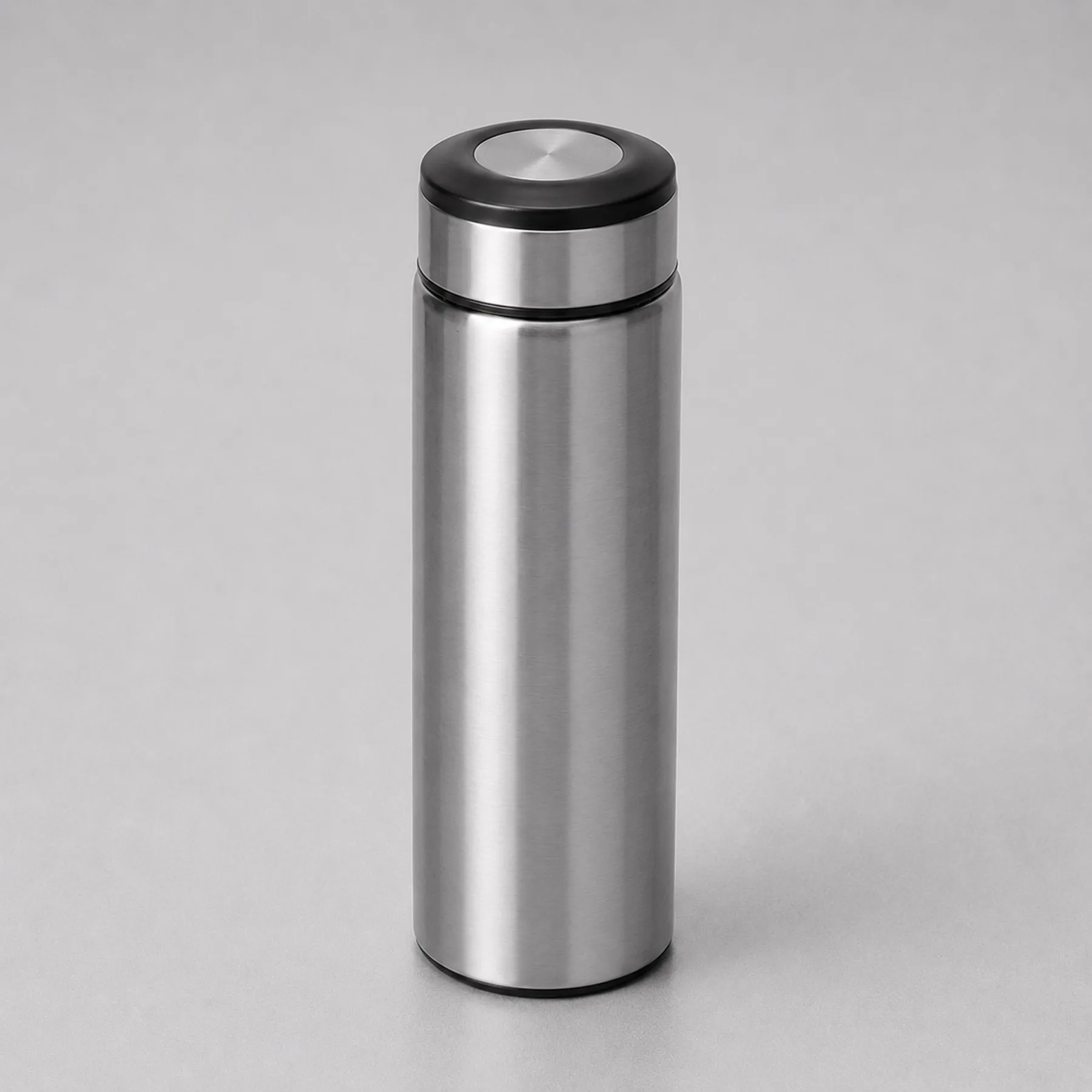 Термос «Confident Metallic» 420мл, серебристый