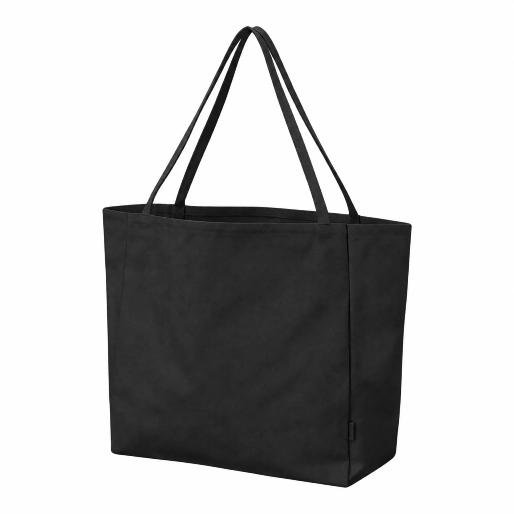 Шоппер-оверсайз Grossbag из переработанного хлопка 340 г, черный