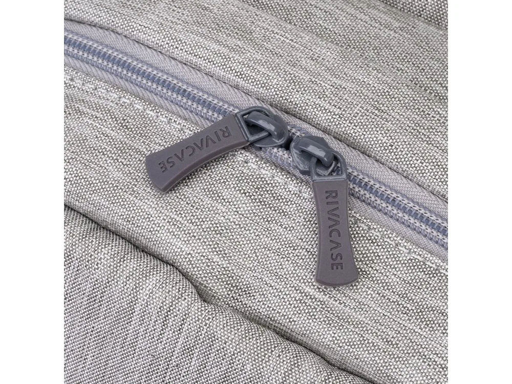 RIVACASE 7562 grey/mocha рюкзак для ноутбука 15.6", серый/кофейный
