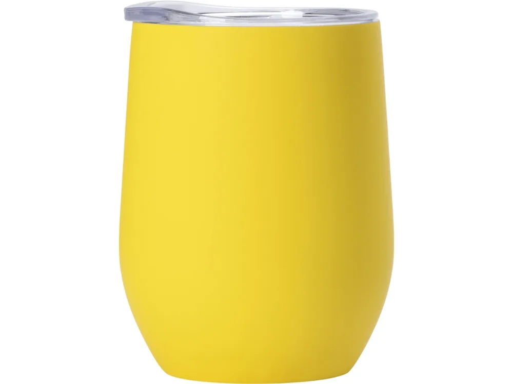 Термокружка "Vacuum mug C1", soft touch, 370мл, желтый