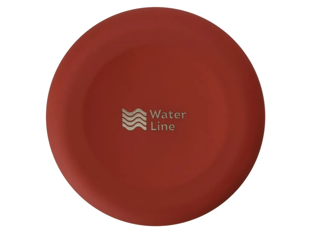 Вакуумная термобутылка "Cask" Waterline, soft touch, 500 мл, красный