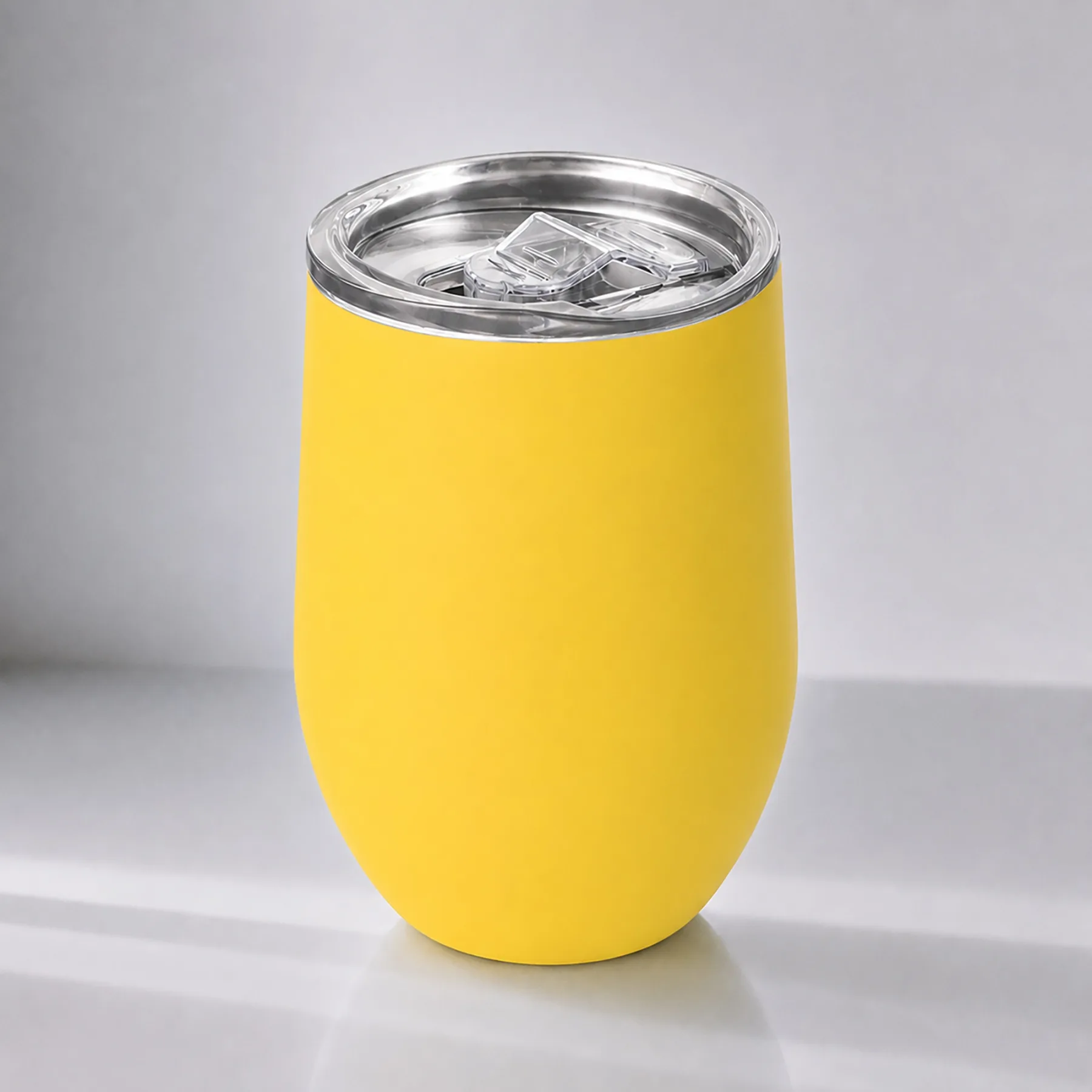 Термокружка "Vacuum mug C1", soft touch, 370мл, желтый