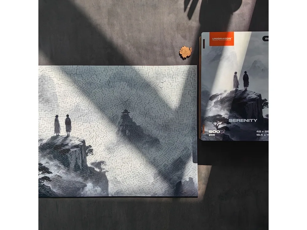 Деревянный пазл "Serenity"