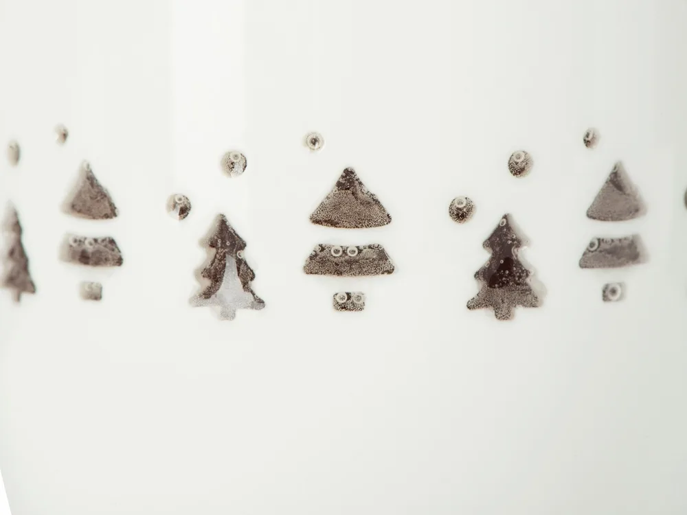 Кружка c прозрачной глазурью "Twinkling Trees"