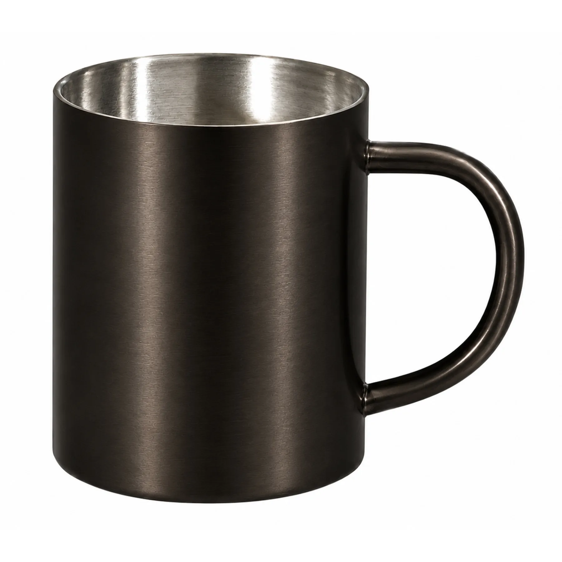Стальная кружка с двойными стенками "Altai", gun metal
