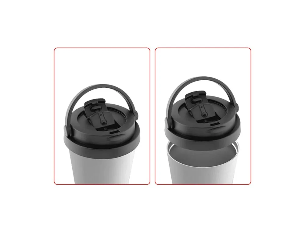 Термокружка из нерж. стали тм THERMOcafe TCCM-500KA (MGY) 0,5L