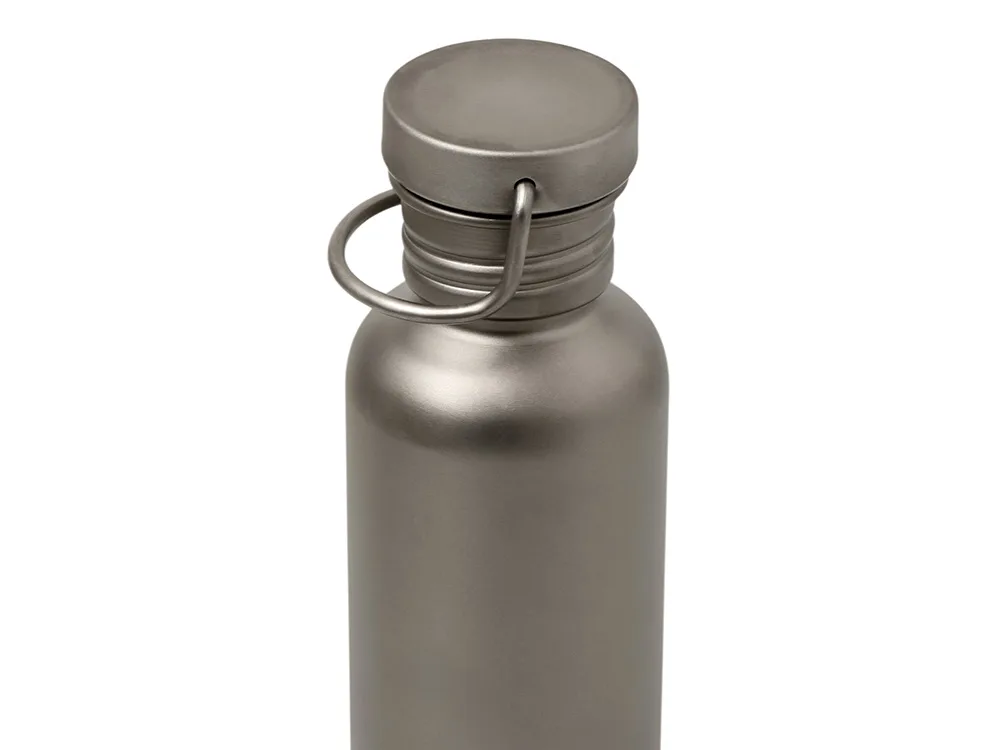 Бутылка для воды из титана "Titan", 750ml, темно-серый