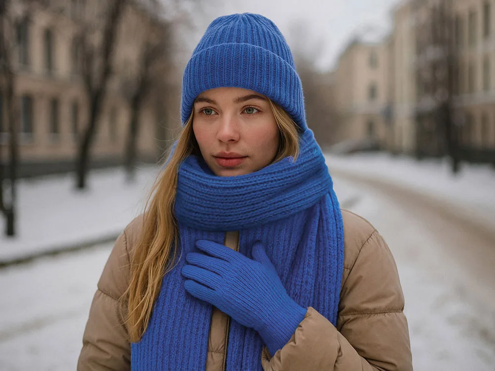 Подарочный набор  «Nordend», синий классический