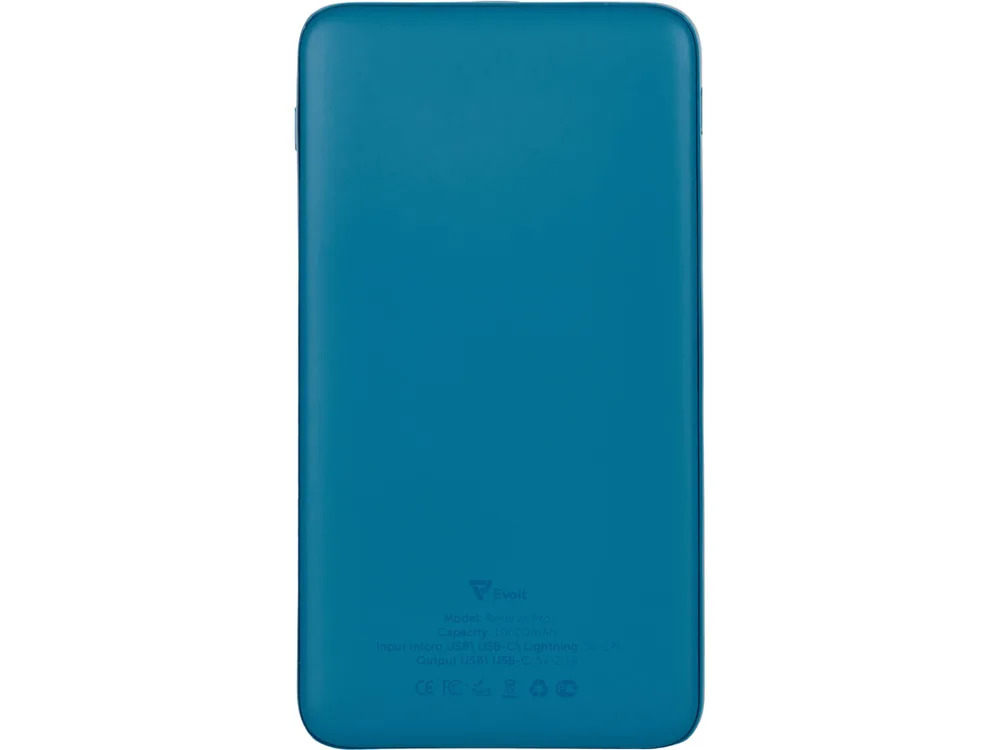 Внешний аккумулятор "Reserve Pro", 10 000 mah, индиго