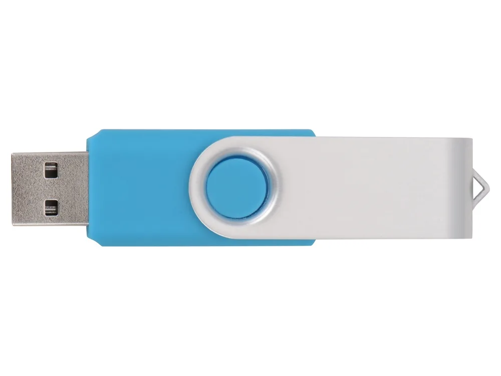 Флеш-карта USB 2.0 16 ГБ «Квебек», голубой