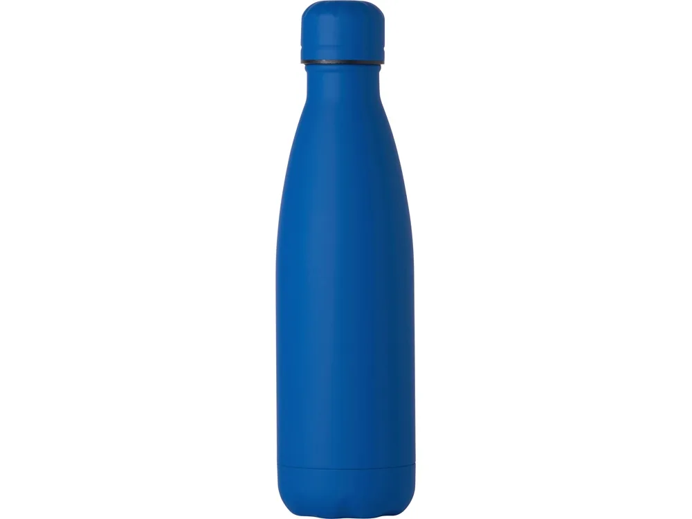 Вакуумная термобутылка "Vacuum bottle C1", soft touch, 500 мл, синий классический