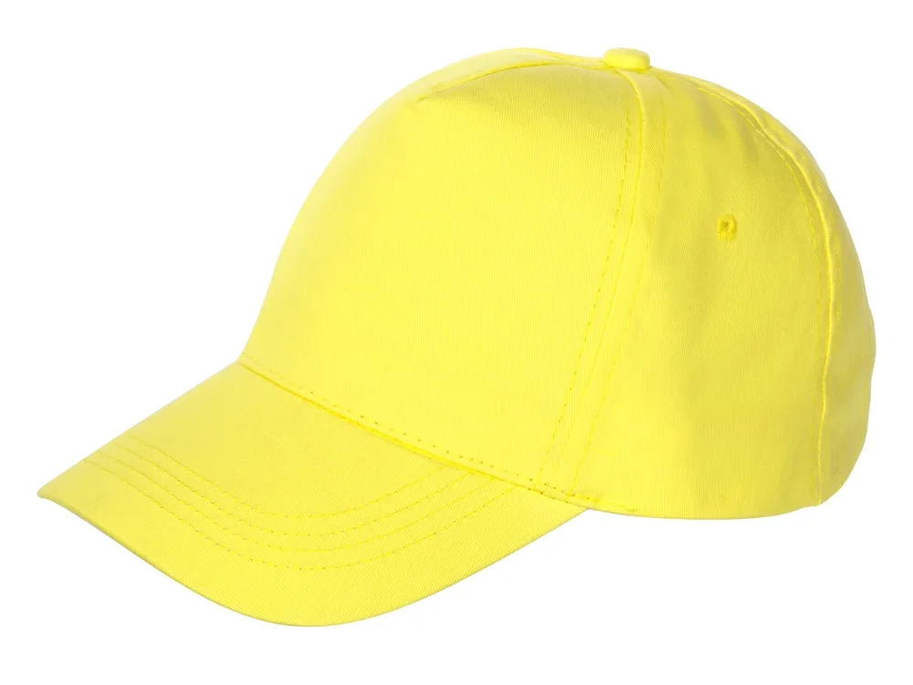 Бейсболка "Мемфис 230" 5-панельная, yellow