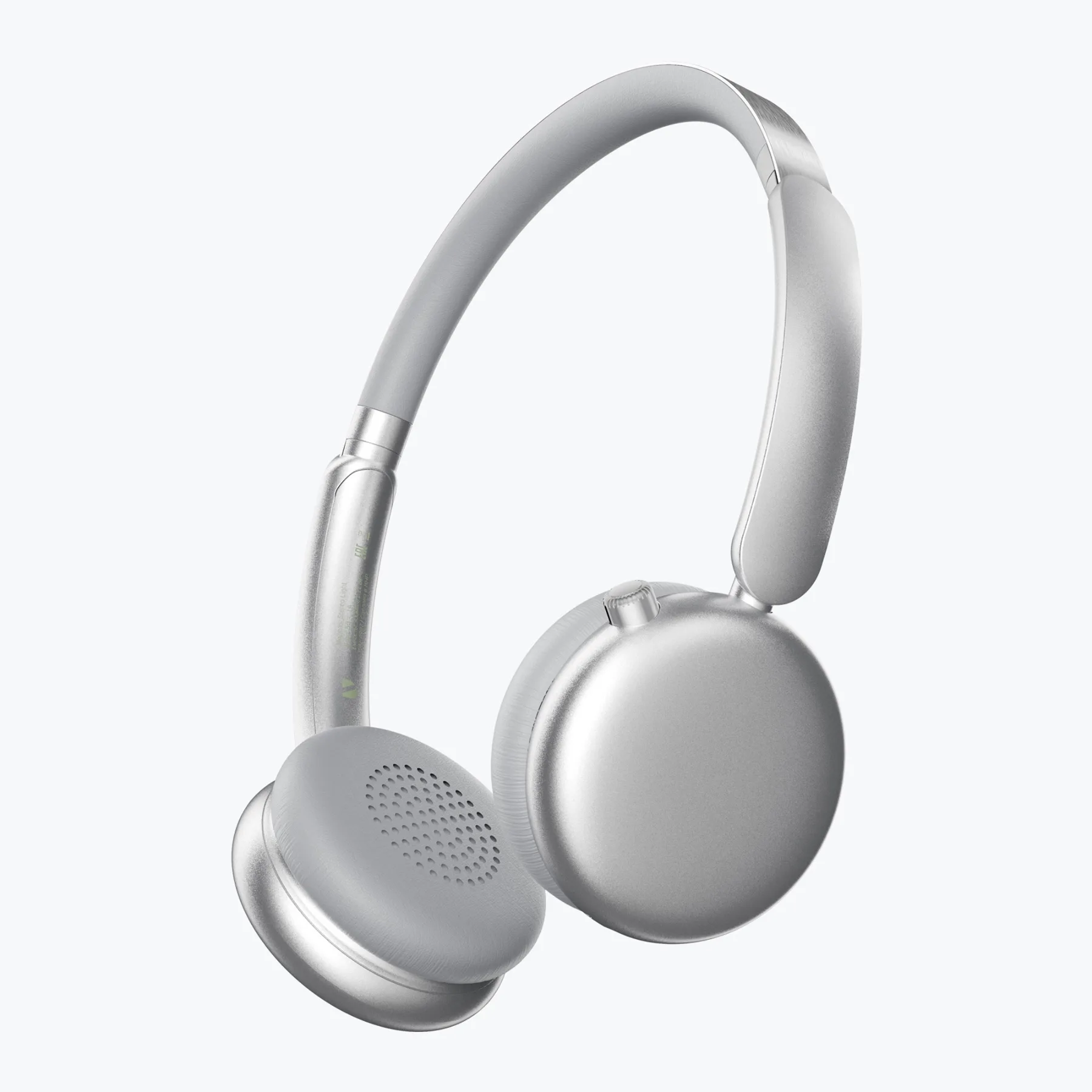 Беспроводные накладные наушники Stereo Light, BT 5.4, 300 мАч, cеребристый, Deppa