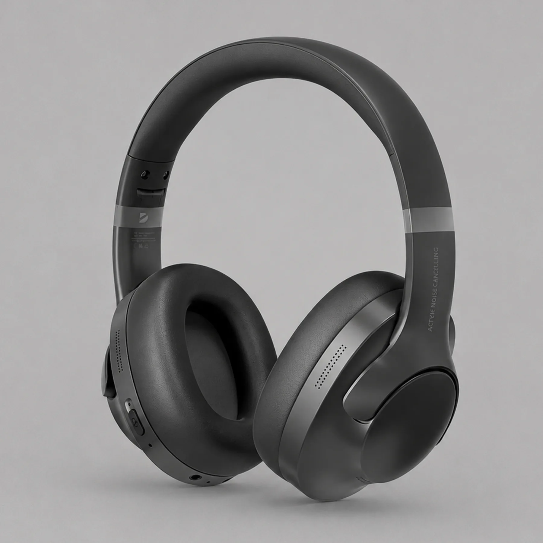 Беспроводные накладные наушники Stereo Ultra ANC, BT 5.4, ANC/ENC, 500мАч, черный