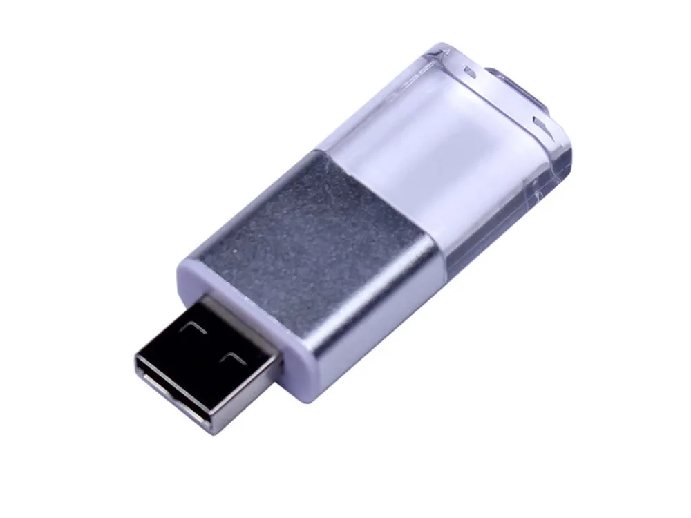 USB-флешка промо на 16 Гб прямоугольной формы