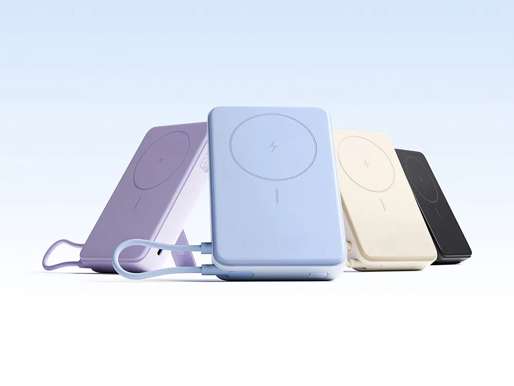 Внешний аккумулятор Xiaomi Magnetic Power Bank 10000 with Built-in Stand Black