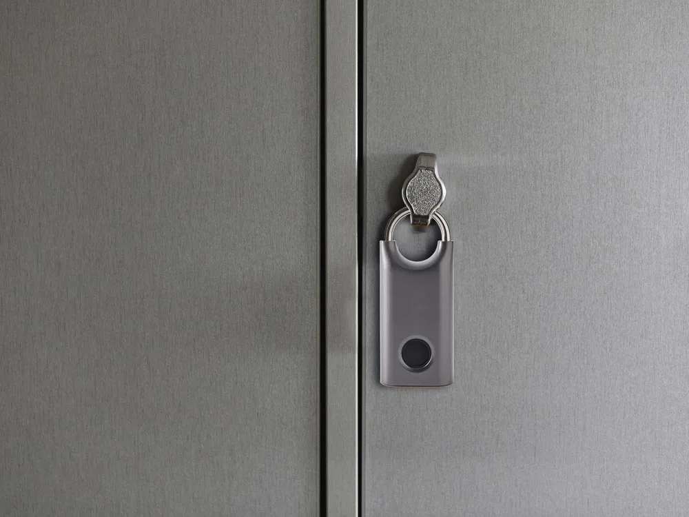 Замок с сенсором Noma Lock, темно-серый