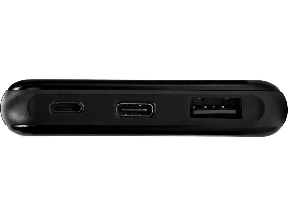 Внешний аккумулятор «Forge» v.2, металл, 10000mah, черный