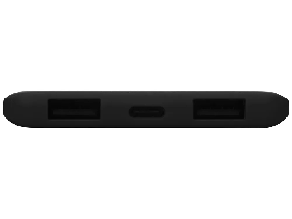 Портативное зарядное устройство «Reserve» с USB Type-C, 5000 mAh, черный