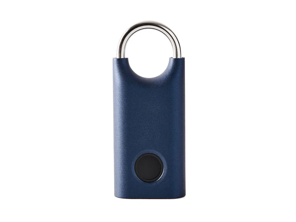 Замок с сенсором Noma Lock, темно-синий