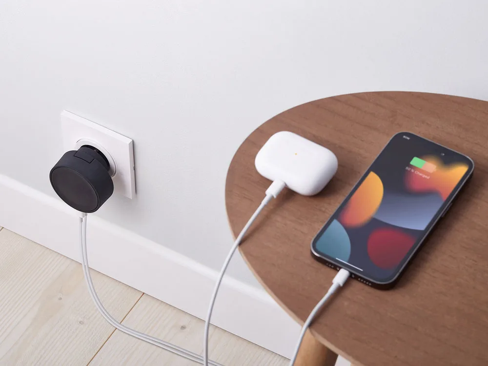 Адаптер питания USB Poweron, черный