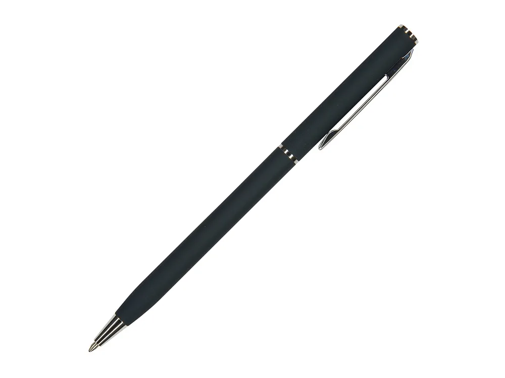 Ручка шариковая автоматическая BrunoVisconti® "PALERMO" цвет корпуса сине-черный, soft-touch, 0.7 мм