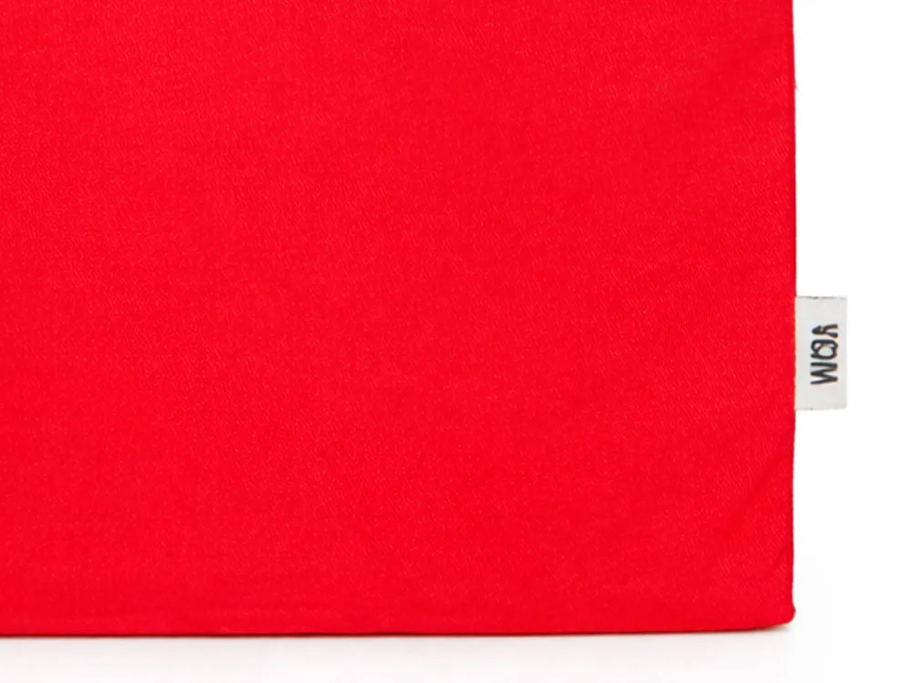 Сумка «Кэррими 180» из хлопка, 180 г/м2, красный
