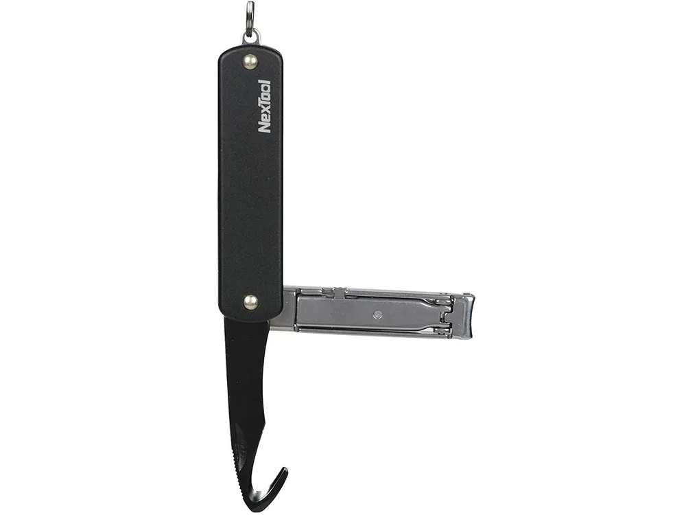 Мультитул-книпсер Nextool Multi Functional Nail Clipper, черный, 6 функций