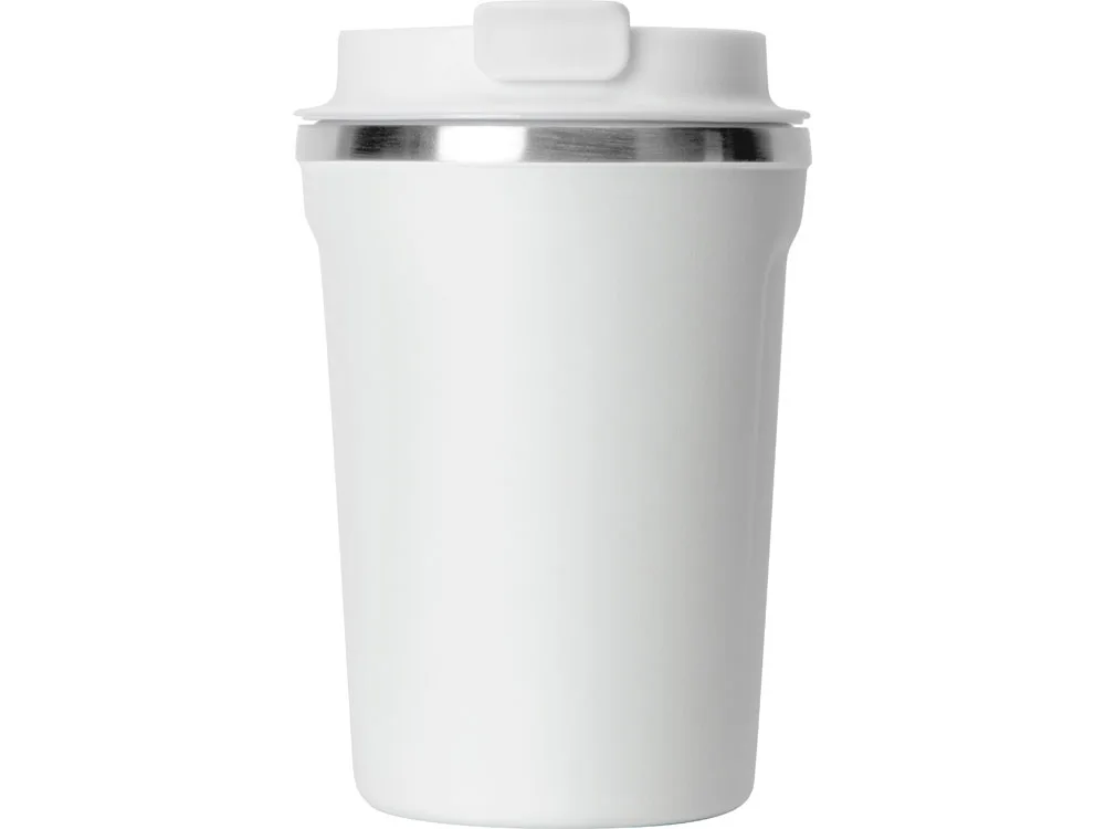 Термокружка CAFe COMPACT, 380 мл, белый