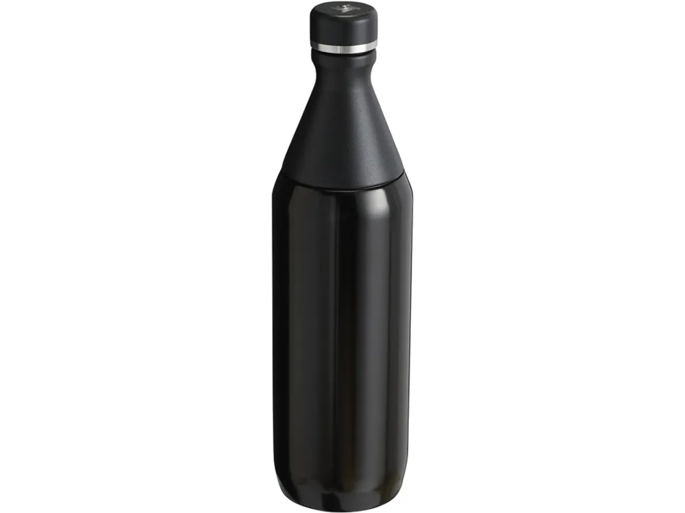 Бутылка для воды Stanley All Day Slim объемом 600 мл - черный глянцевый