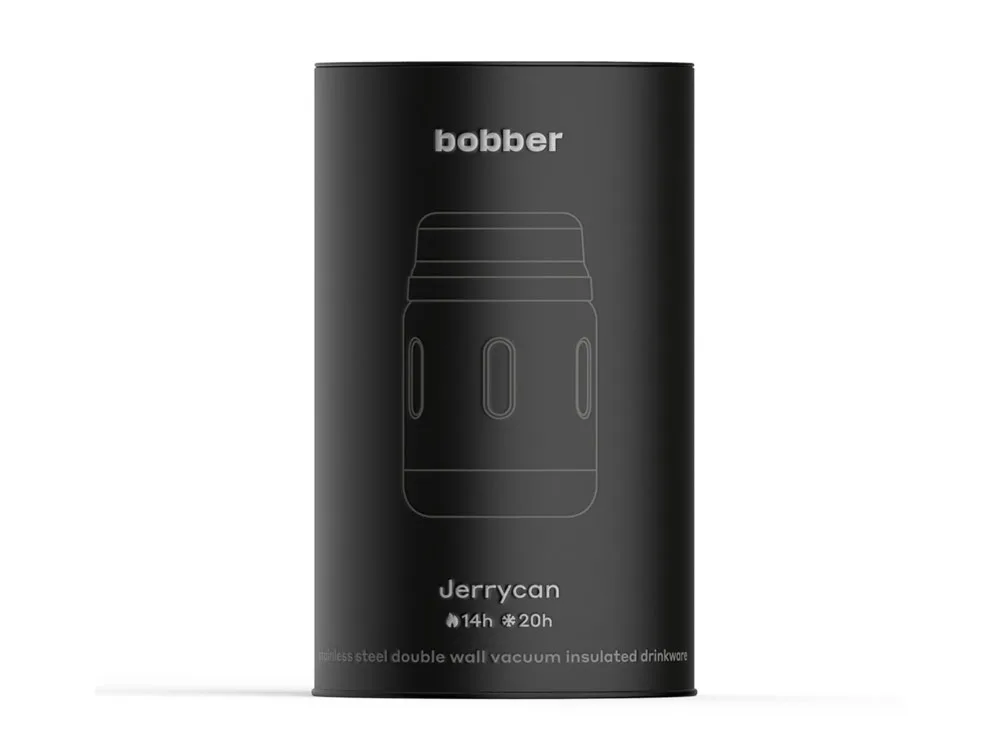 Термос для еды, вакуумный, бытовой, тм "bobber". Объем 0.7 литра. Артикул Jerrycan-700 Matte