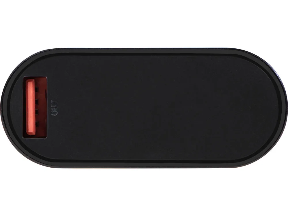 Внешний аккумулятор с QC/PD "Qwik", 10000 mah, черный