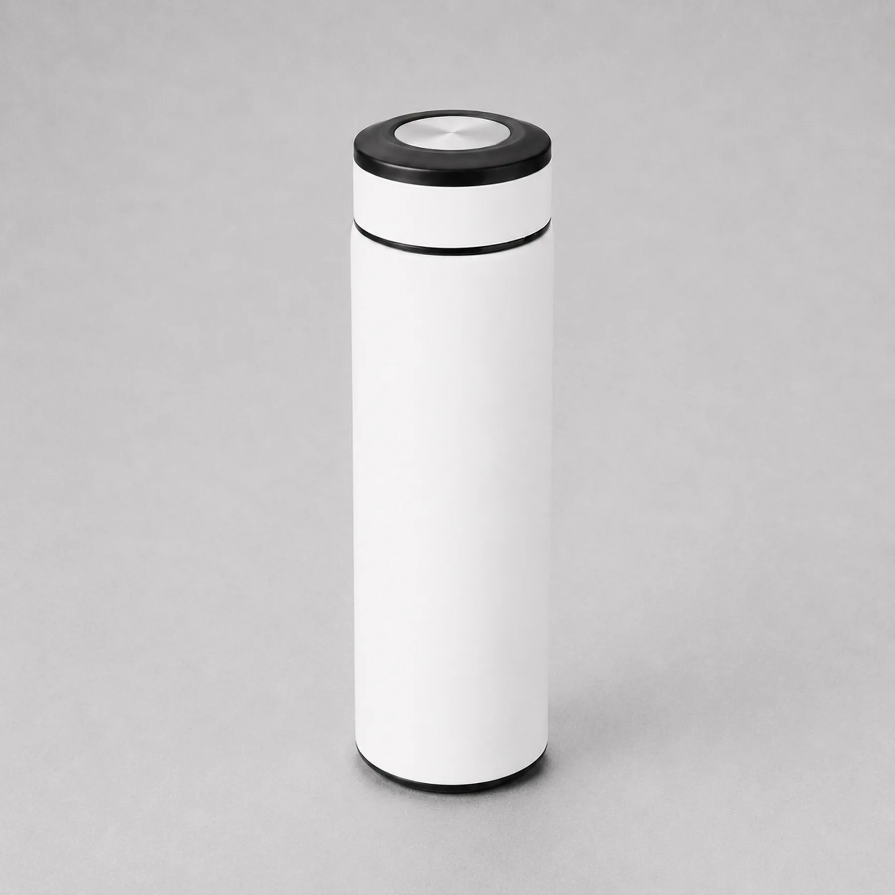Вакуумный термос "Vacuum Flask C1", soft touch, 420мл, белый