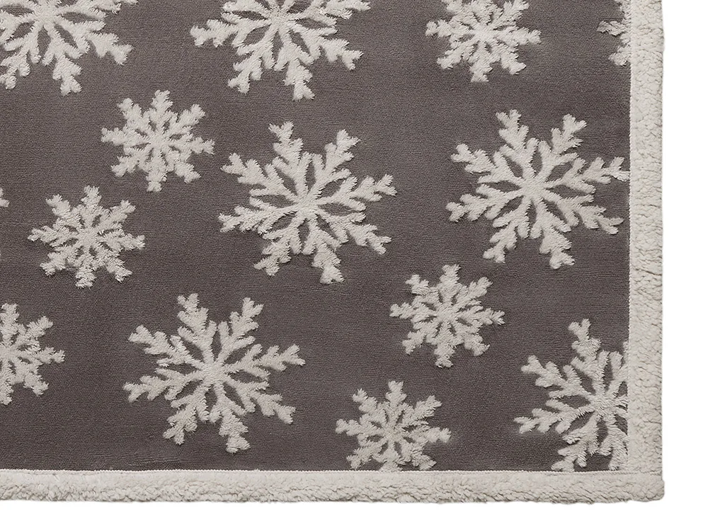 Плед Snowflake новогодний
