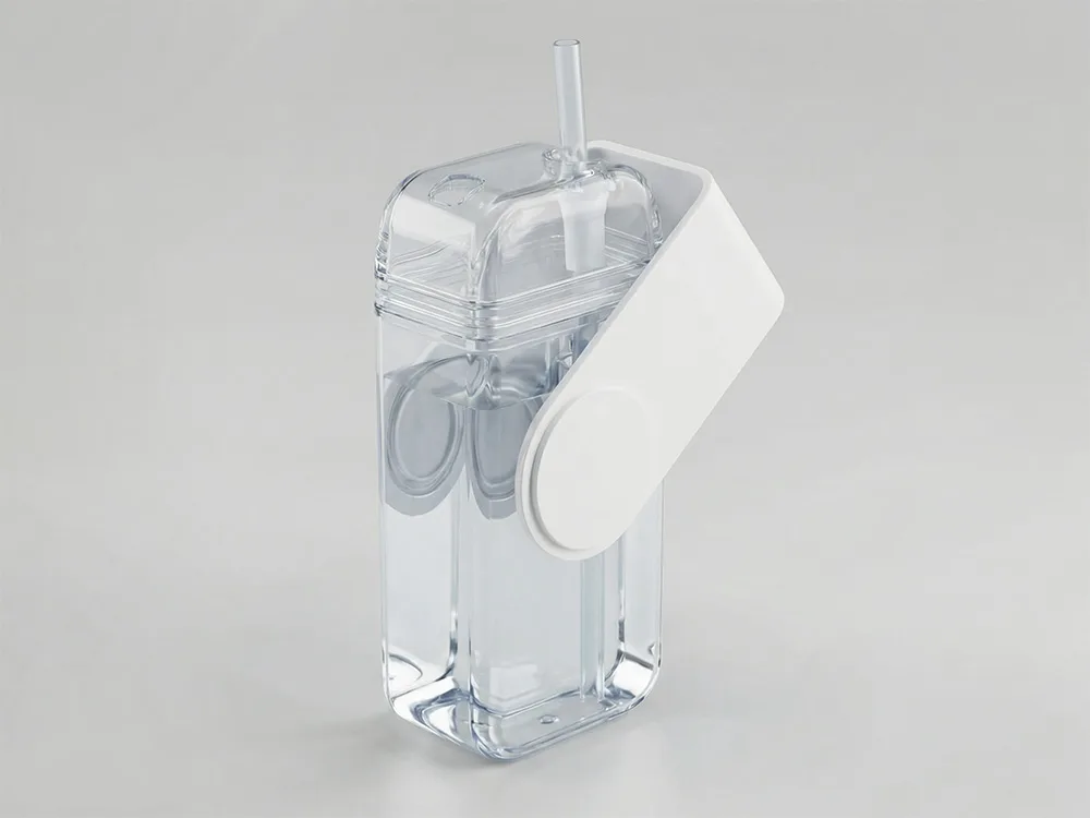 Бутылка для воды JUICY DRINK BOX, белый