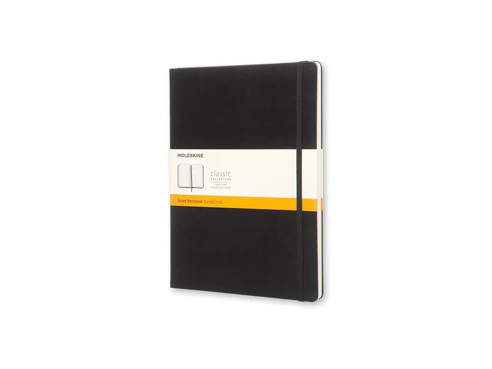 Записная книжка Moleskine Classic (в линейку), Хlarge (19х25 см)